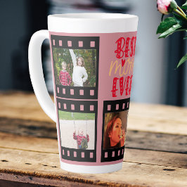 Moederdag cadeau idee beste mam ooit stoffig roze latte mok