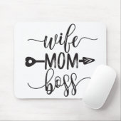 Moederdag cadeau ideeën vrouw mam baas muismat (Met muis)