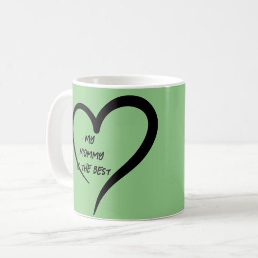 moederdag cadeau koffiemok (Voorkant links)