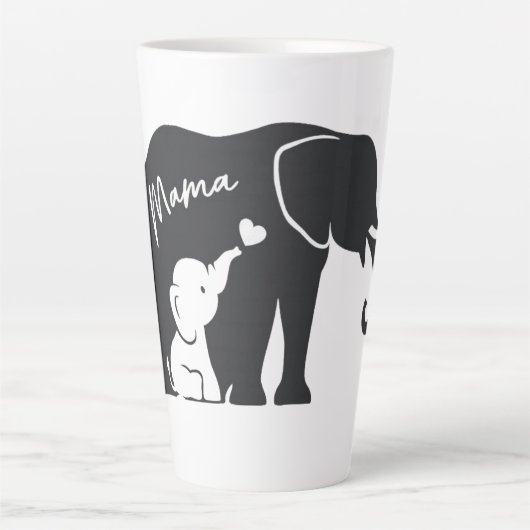 Moederdag Cadeau - Koffiemok Latte Mok (Voorkant)
