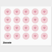 Moederdag Cadeau - Kussen Ronde Sticker (Vel)