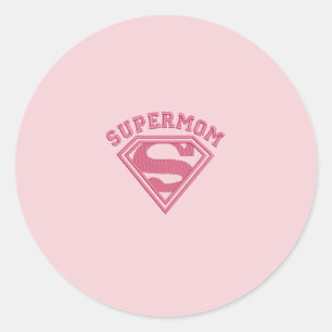 Moederdag Cadeau - Kussen Ronde Sticker