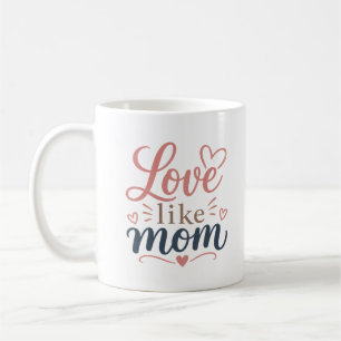 Moederdag Cadeau 'Liefde Als Moeder' Mok Voor Moed
