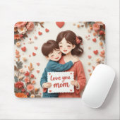 Moederdag cadeau mama muismat (Met muis)