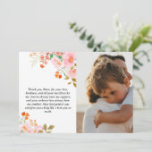 Moederdag cadeau met liefdevolle boodschap feestdagenkaart (Staand voorkant)