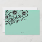 Moederdag cadeau met liefdevolle boodschap feestdagenkaart (Achterkant)