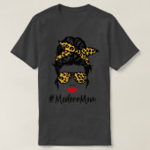 Moederdag cadeau Modern mam T-shirt (Design voorkant)