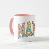 Moederdag cadeau mok (Voorkant links)