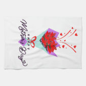 Moederdag cadeau t-shirt theedoek (Horizontaal)