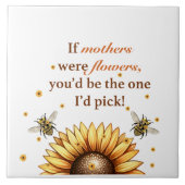 Moederdag cadeau tegeltje (Voorkant)
