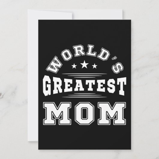 Moederdag Cadeau Typografie Moeders van de Wereld Kaart (Voorkant)