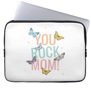 Moederdag cadeau, verjaardagscadeau voor moeder, N Laptop Sleeve