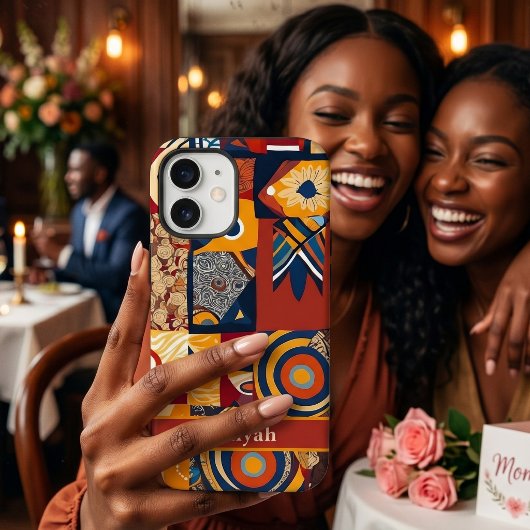 Moederdag cadeau voor Afro-Amerikaanse zus Case-Mate iPhone Case