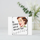 Moederdag Cadeau- voor Dog Moms Briefkaart (Staand voorkant)
