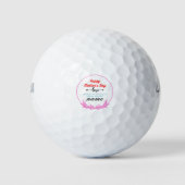 moederdag cadeau voor golfbal golfballen (Voorkant)