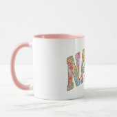 Moederdag cadeau voor moeder-oma mok (Links)