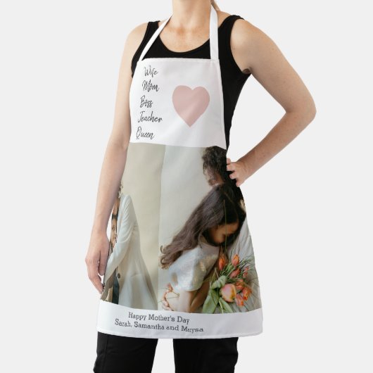 Moederdag cadeau voor moeder, vrouw, baas, leraar  schort (Insitu)