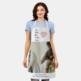 Moederdag cadeau voor moeder, vrouw, baas, leraar  schort