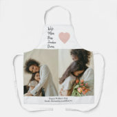 Moederdag cadeau voor moeder, vrouw, baas, leraar  schort (Voorkant)