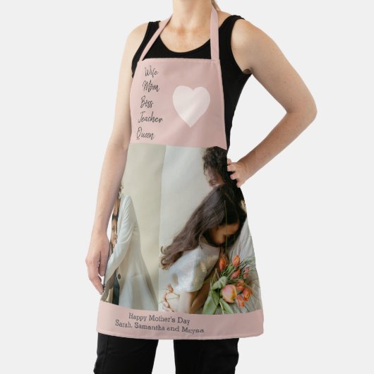 Moederdag cadeau voor moeder, vrouw, baas, leraar  schort (Insitu)