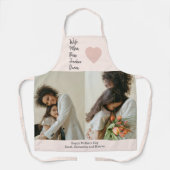 Moederdag cadeau voor moeder, vrouw, baas, leraar  schort (Voorkant)