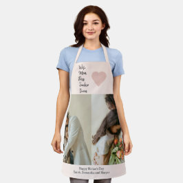 Moederdag cadeau voor moeder, vrouw, baas, leraar  schort