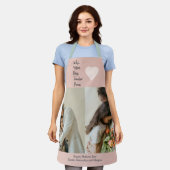 Moederdag cadeau voor moeder, vrouw, baas, leraar  schort (Gedragen)