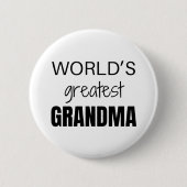 Moederdag cadeau voor oma ronde Button (Voorkant)