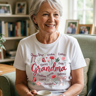 Moederdag cadeau voor oma van kleinkinderen t-shirt