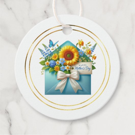 Moederdag Cadeaubijschrift Bedankjes Labels (Voorkant)