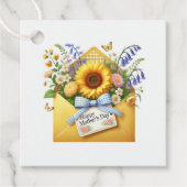 Moederdag Cadeaubijschrift Bedankjes Labels (Voorkant)