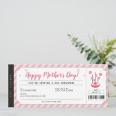 Moederdag Cadeauboncertificaat Kaart (Staand voorkant)