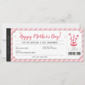 Moederdag Cadeauboncertificaat Kaart (Voorkant)