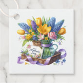 Moederdag cadeaukaartje bedankjes labels (Voorkant)