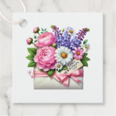 Moederdag cadeaukaartje bedankjes labels (Voorkant)