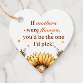 Moederdag cadeaukaartjes & bijgevoegde kaart bedankjes labels