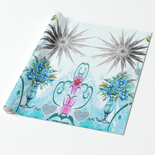 Moederdag Cadeaupapier (Uitgerold)