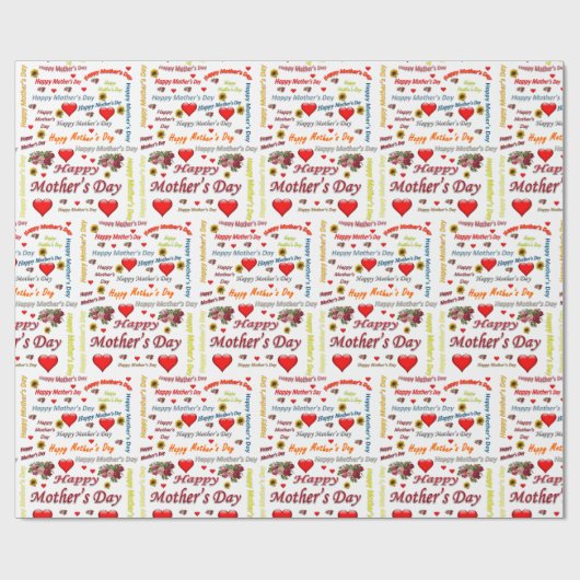 Moederdag Cadeaupapier (Vlak)