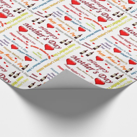 Moederdag Cadeaupapier (Hoek)