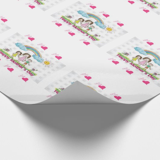 Moederdag Cadeaupapier (Hoek)