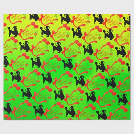 Moederdag Cadeaupapier (Vlak)