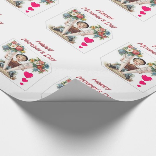 Moederdag Cadeaupapier (Hoek)