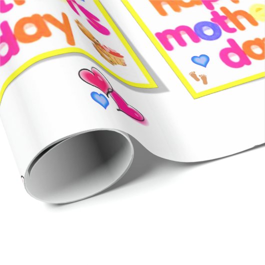 Moederdag Cadeaupapier (Rol Hoek)