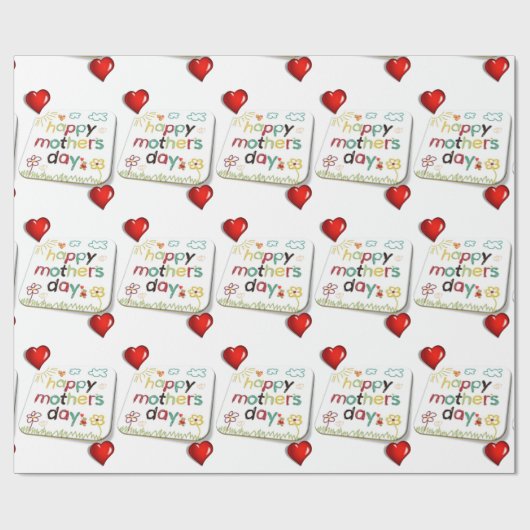 Moederdag Cadeaupapier (Vlak)