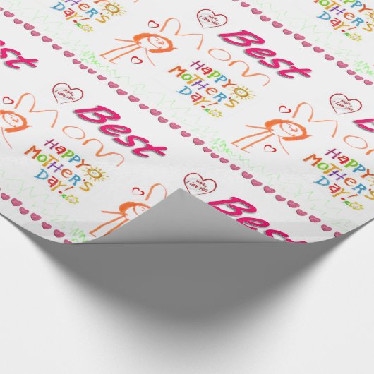 Moederdag Cadeaupapier (Hoek)