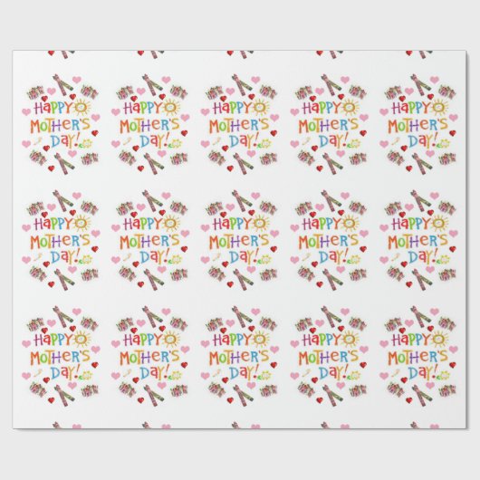 Moederdag Cadeaupapier (Vlak)