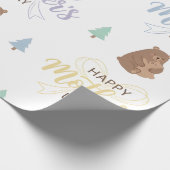 Moederdag-cadeaupapier,  cadeaupapier (Hoek)