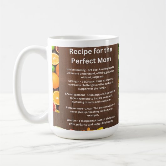 Moederdag Cadeaurecept voor de perfecte mam Mok (Links)