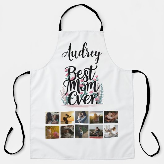 Moederdag Cadeau's Aandenken Beste Moeder Ooit Schort (Voorkant)