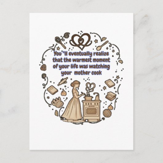 moederdag cadeaus briefkaart (Voorkant)